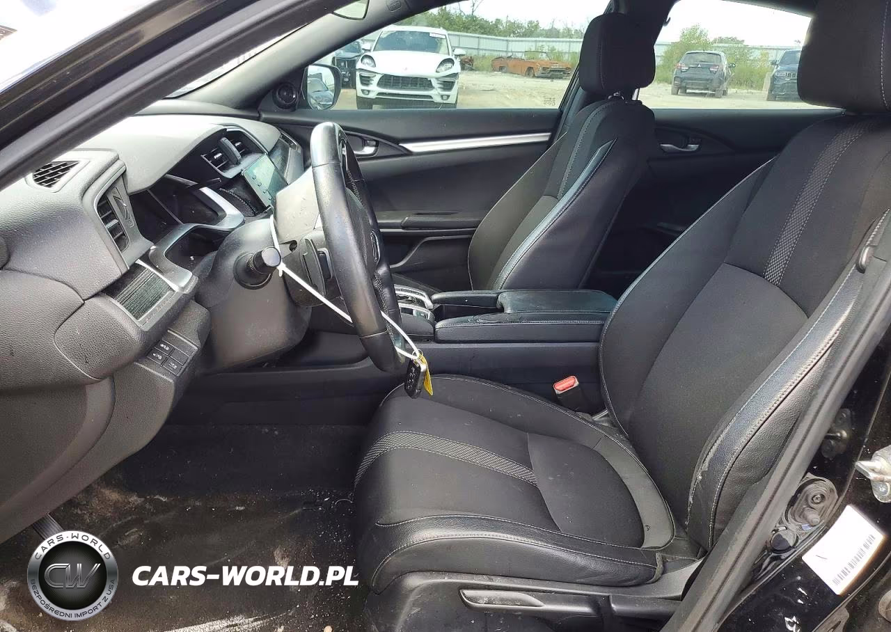 2019 Honda Civic Sport VIN:2HGFC2F89KH530509 - 7