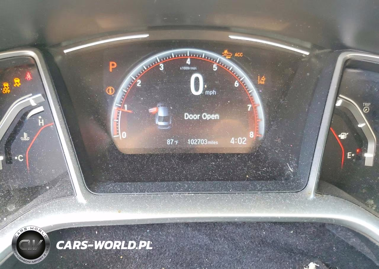 2019 Honda Civic Sport VIN:2HGFC2F89KH530509 - 9