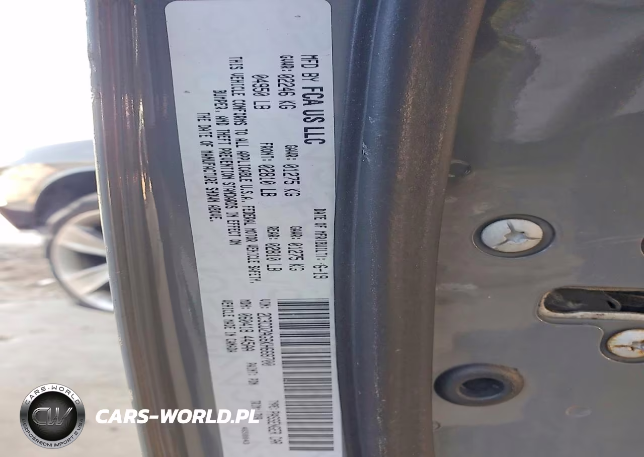 2019 Dodge Challenger Sxt VIN:2C3CDZAG6KH668700 - 12