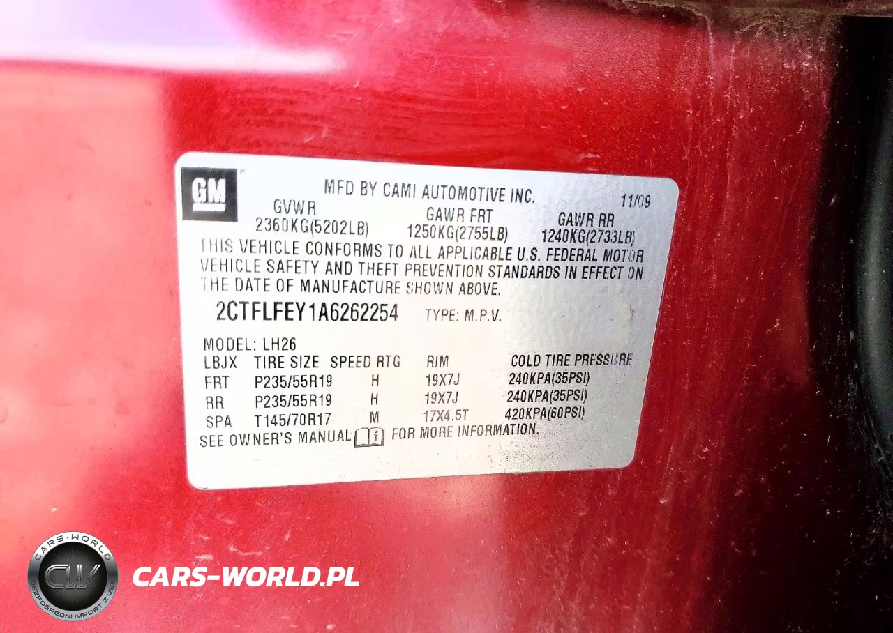 2010 GMC Terrain Slt VIN:2CTFLFEY1A6262254 - 12
