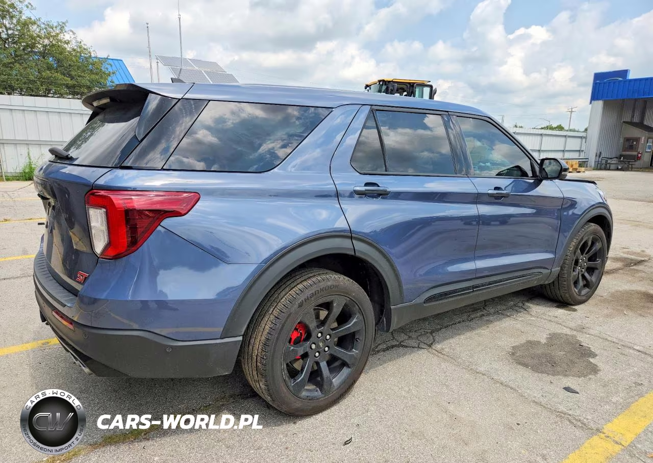 2021 Ford Explorer St VIN:1FM5K8GC6MGB49651 - 3