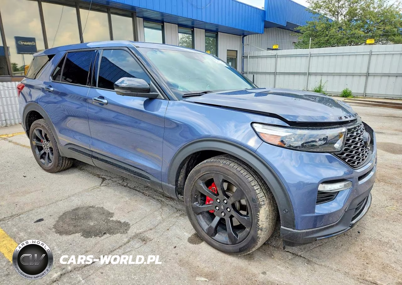 2021 Ford Explorer St VIN:1FM5K8GC6MGB49651 - 4
