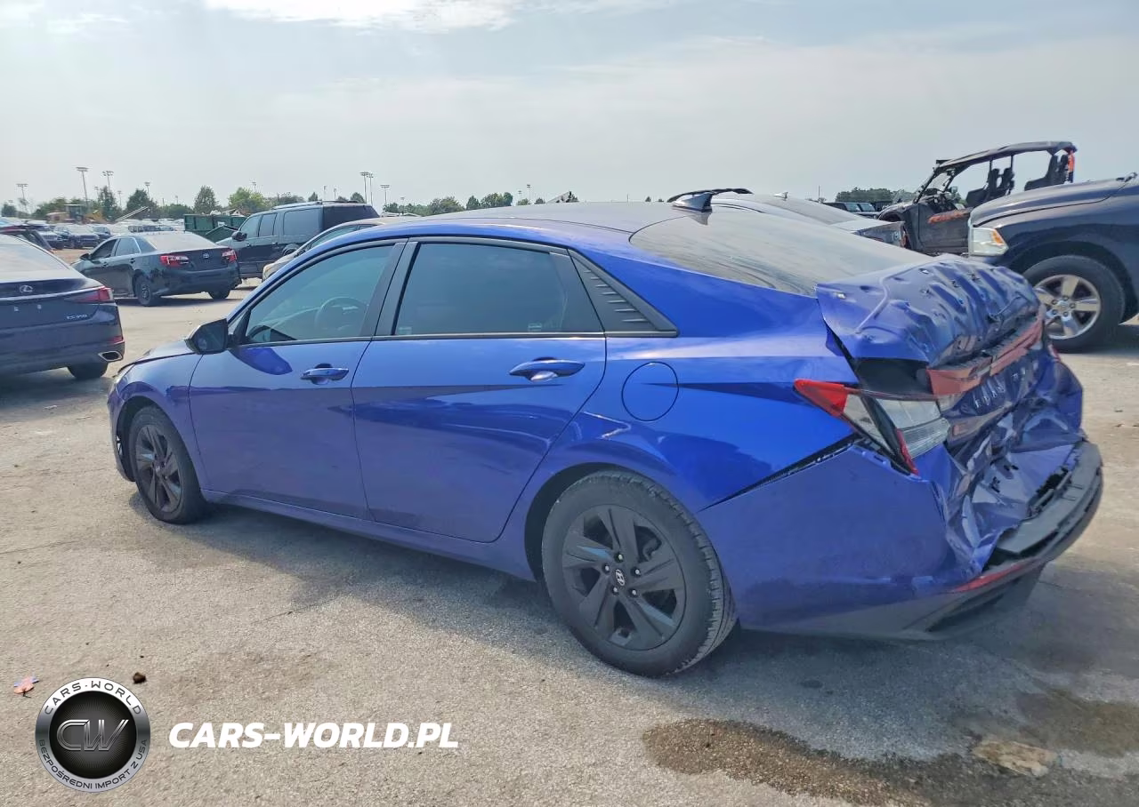 2021 Hyundai Elantra Sel VIN:KMHLM4AG8MU141588 - 2