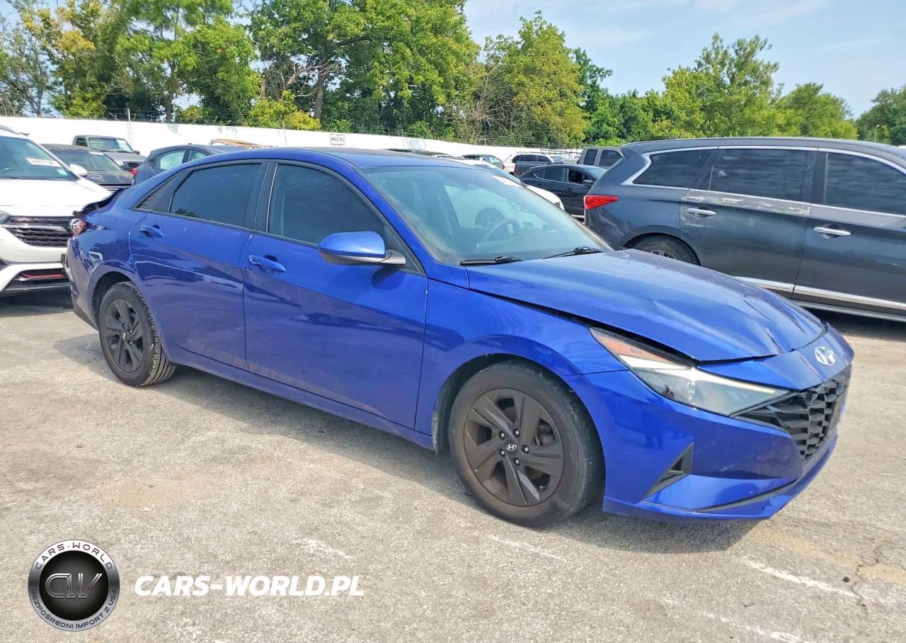 2021 Hyundai Elantra Sel VIN:KMHLM4AG8MU141588 - 4