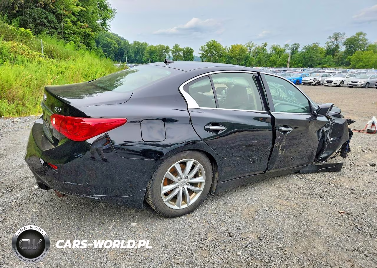 2015 Infiniti Q50 Premium VIN:JN1BV7AR6FM390140 - 3