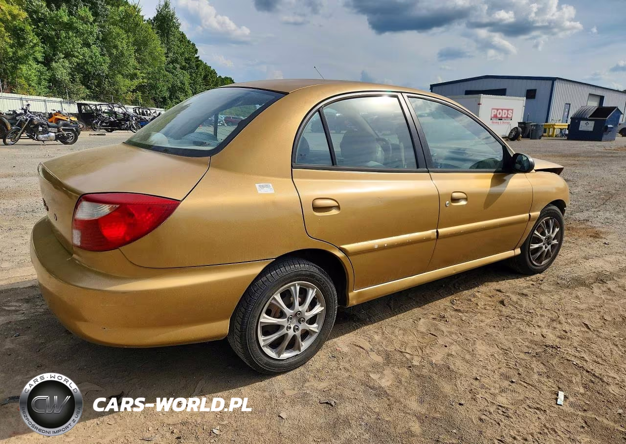 2002 Kia Rio Base VIN:KNADC123926181490 - 3