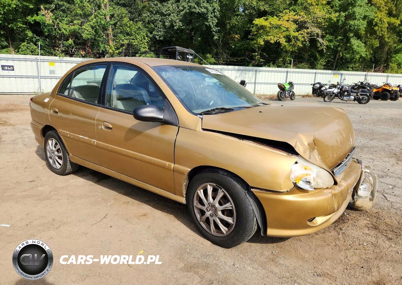 2002 Kia Rio Base VIN:KNADC123926181490 - 4
