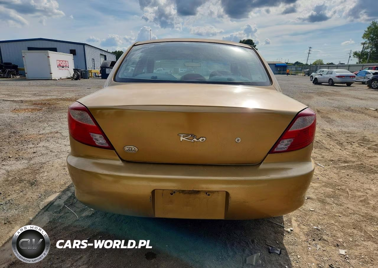 2002 Kia Rio Base VIN:KNADC123926181490 - 6