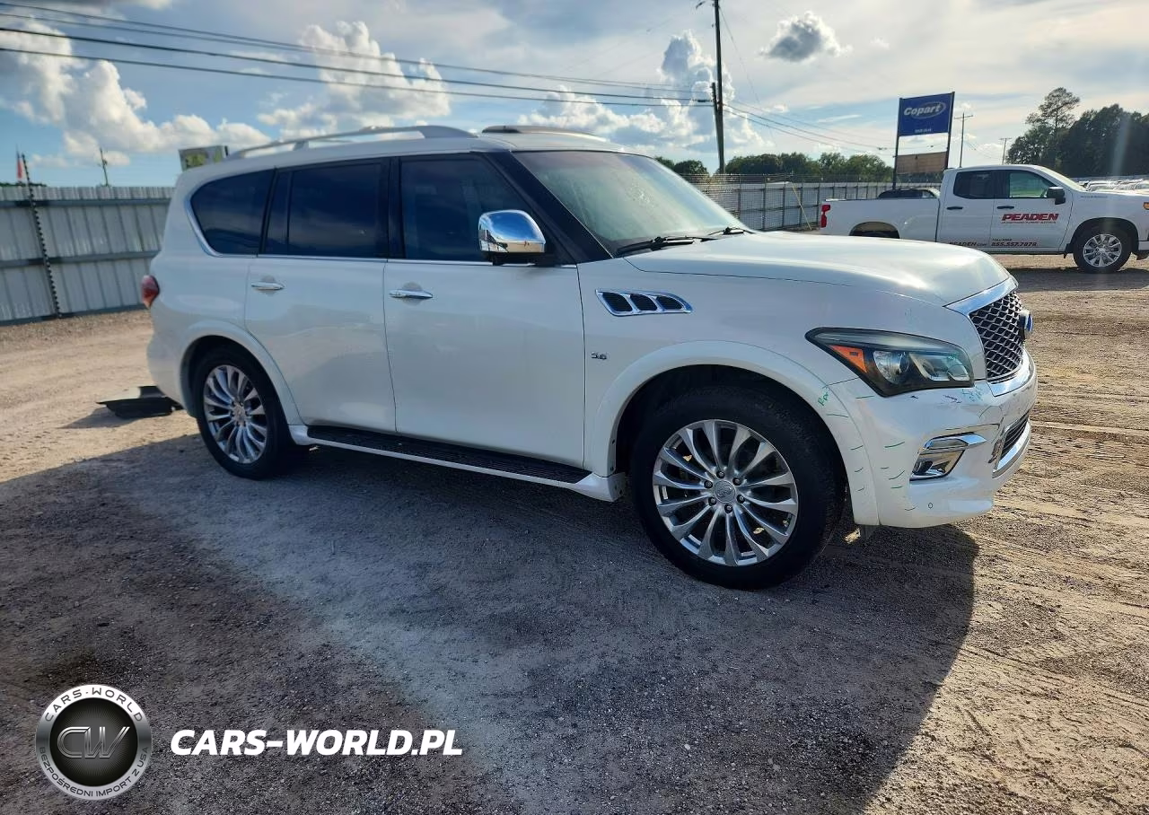 2016 Infiniti Qx80 Base VIN:JN8AZ2NF6G9612894 - 4