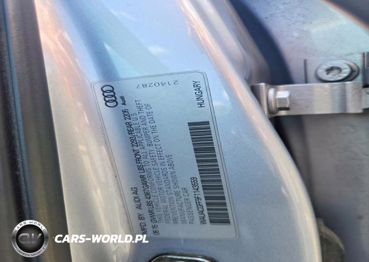 2015 Audi A3 Premium VIN:WAUACGFF9F1143559 - 12
