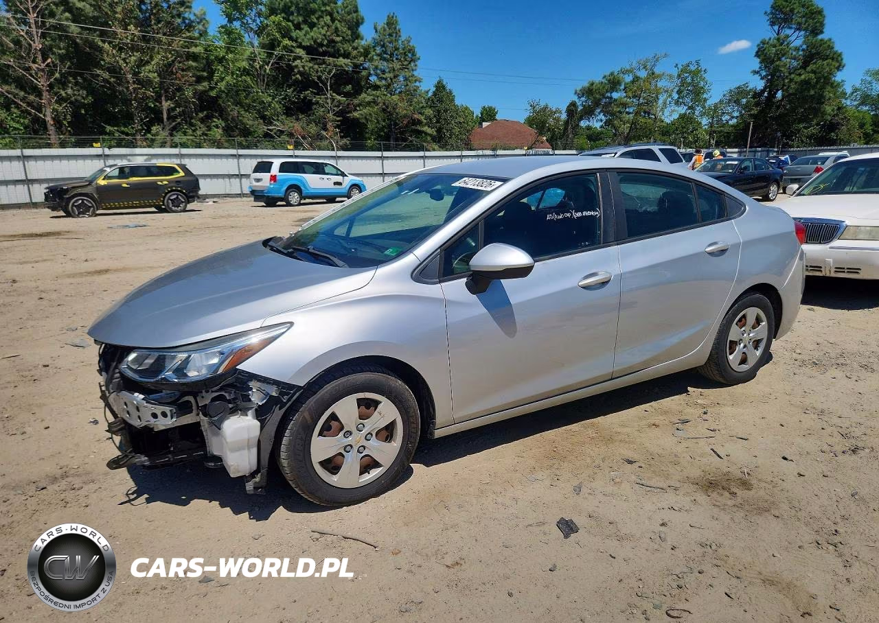 2017 Chevrolet Cruze Ls VIN:1G1BC5SM4H7224848 - 1