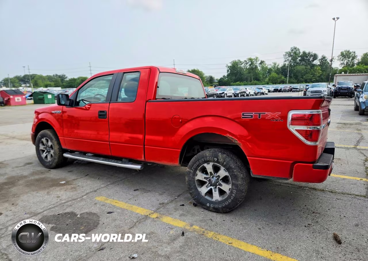 2013 Ford F150 Super Cab VIN:1FTFX1EFXDFB89235 - 2