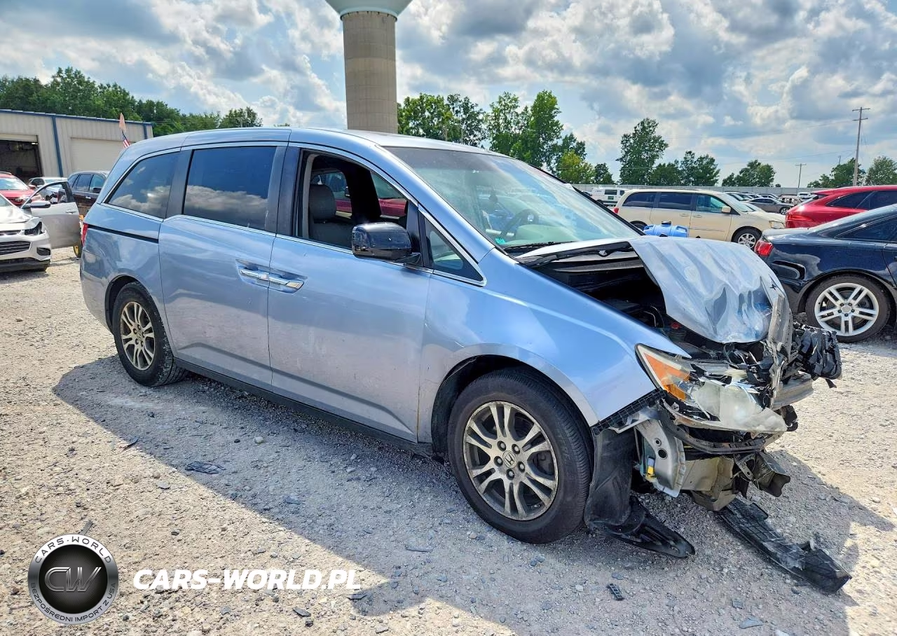 2011 Honda Odyssey Exl VIN:5FNRL5H69BB104012 - 4