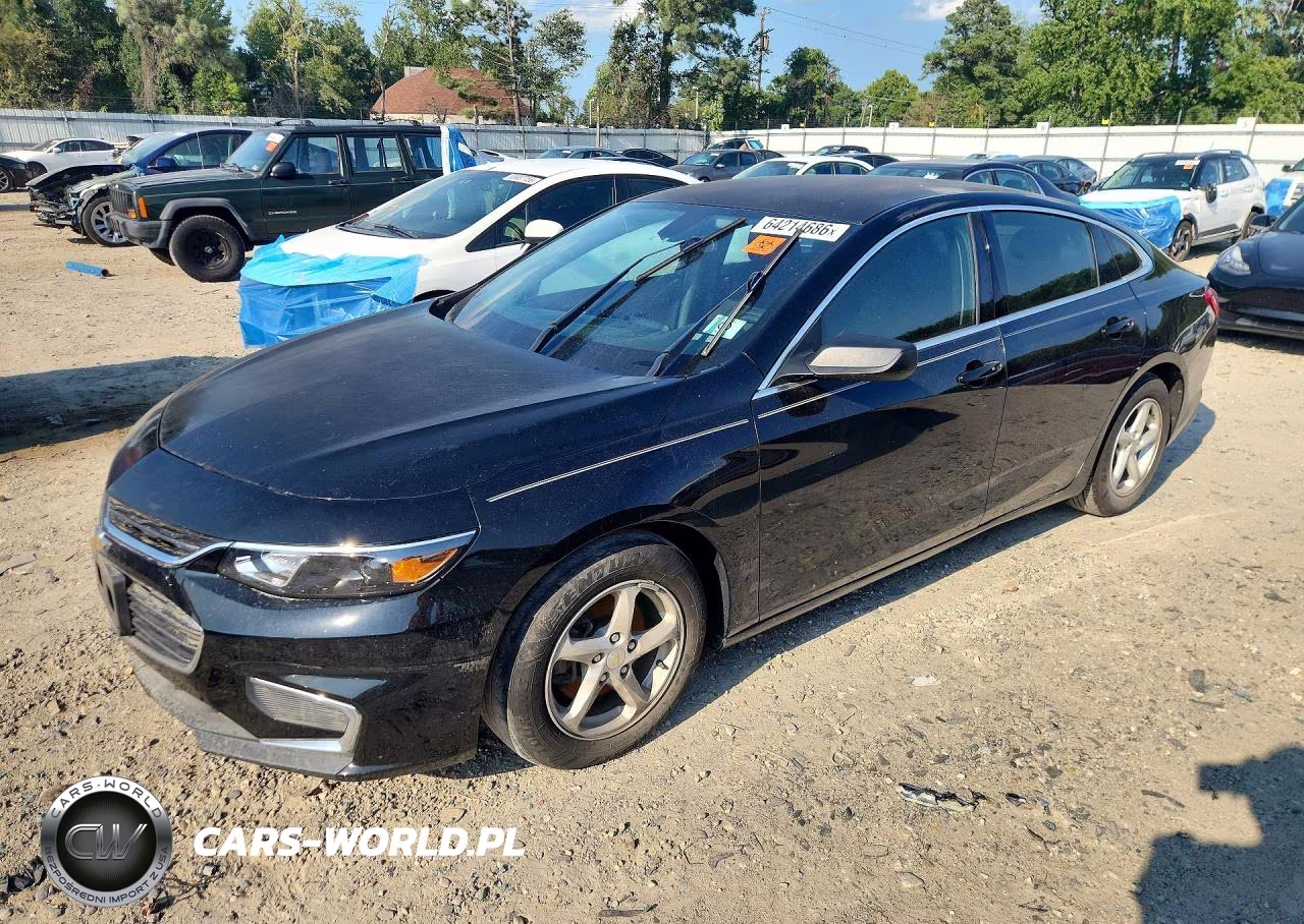 2018 Chevrolet Malibu Ls VIN:1G1ZB5STXJF131997 - 1