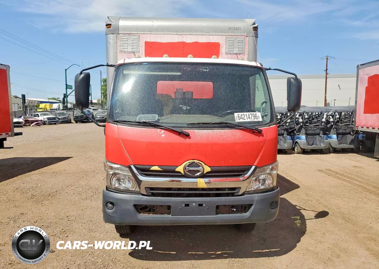 2018 Hino 195 Box Truck VIN:JHHSDM2H2JK006201 - 5
