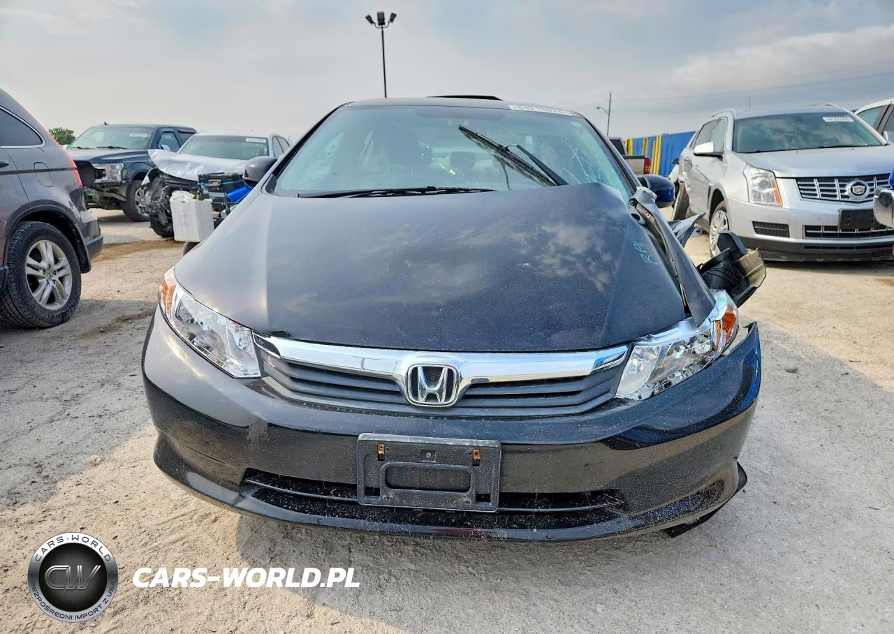 2012 Honda Civic Lx VIN:19XFB2F56CE060539 - 5