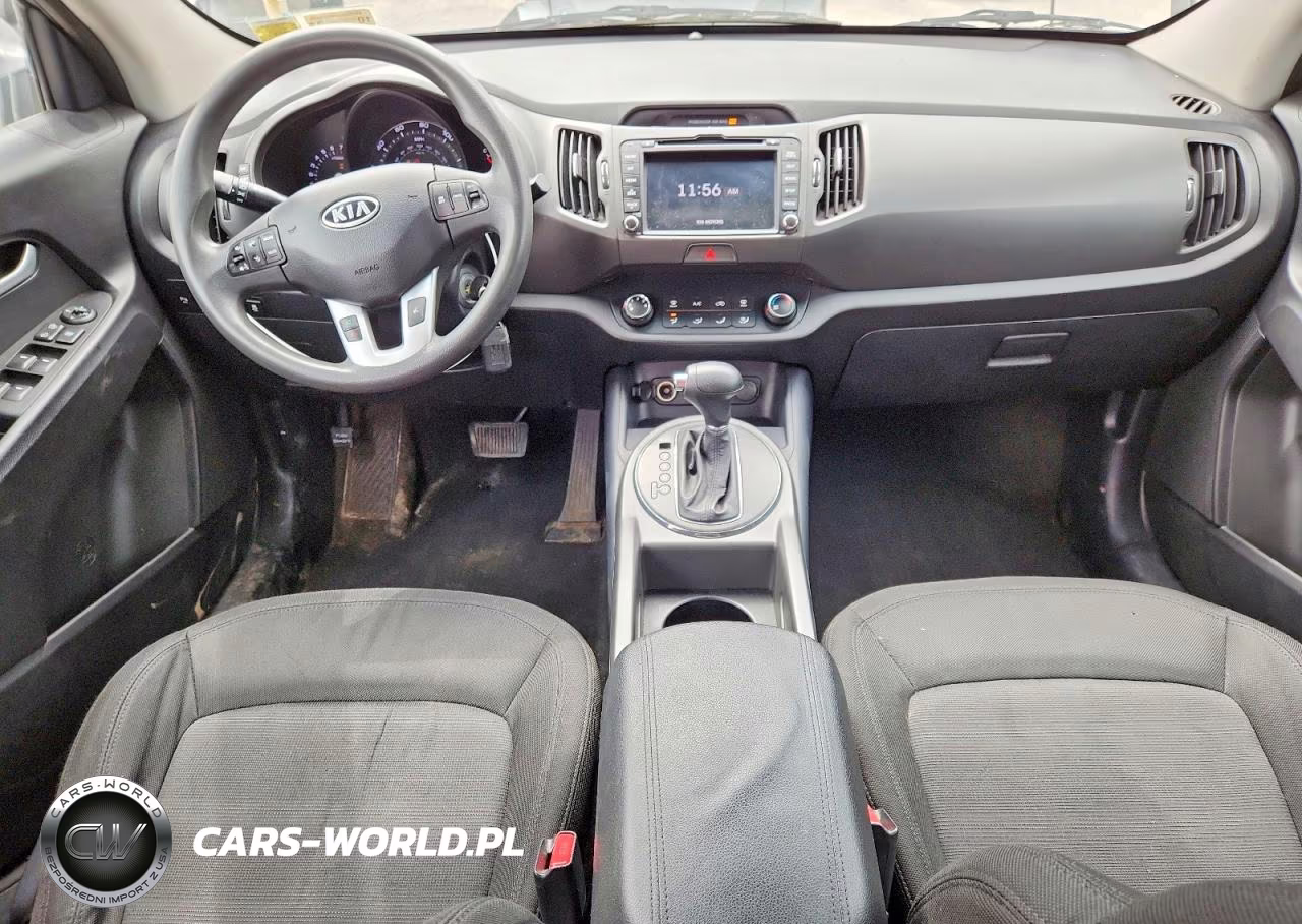 2011 Kia Sportage Lx VIN:KNDPBCA23B7172124 - 8