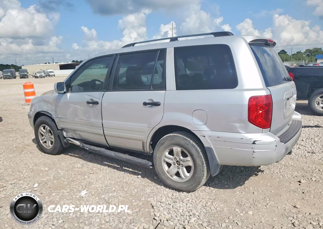 2003 Honda Pilot Exl VIN:2HKYF18653H510626 - 2