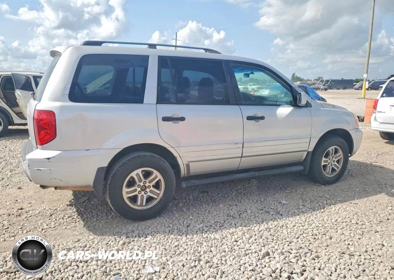 2003 Honda Pilot Exl VIN:2HKYF18653H510626 - 3