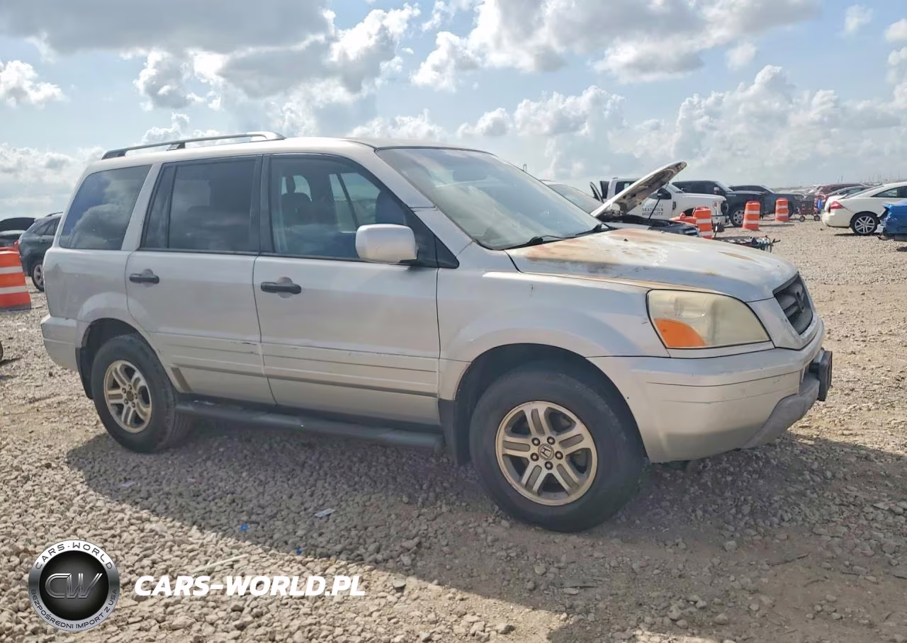 2003 Honda Pilot Exl VIN:2HKYF18653H510626 - 4