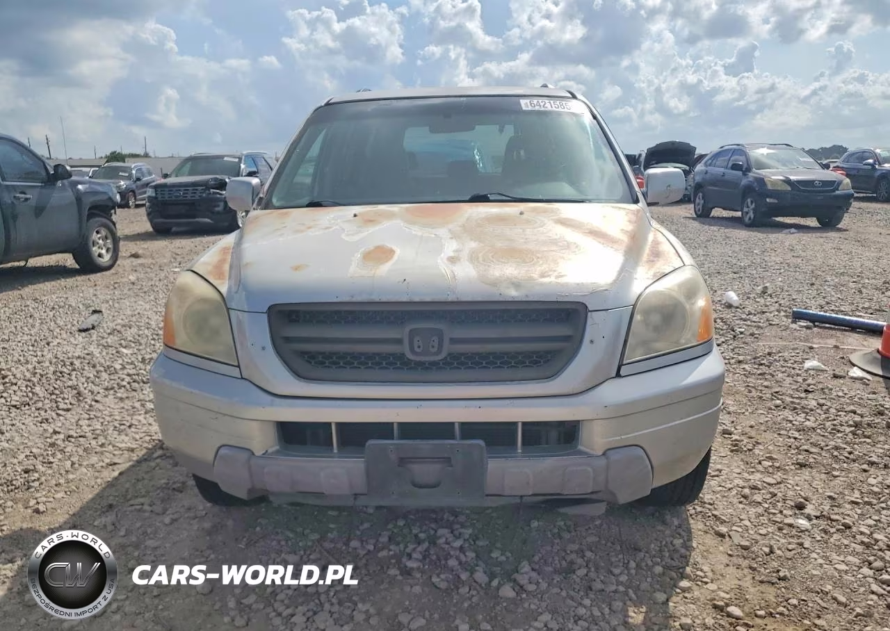 2003 Honda Pilot Exl VIN:2HKYF18653H510626 - 5