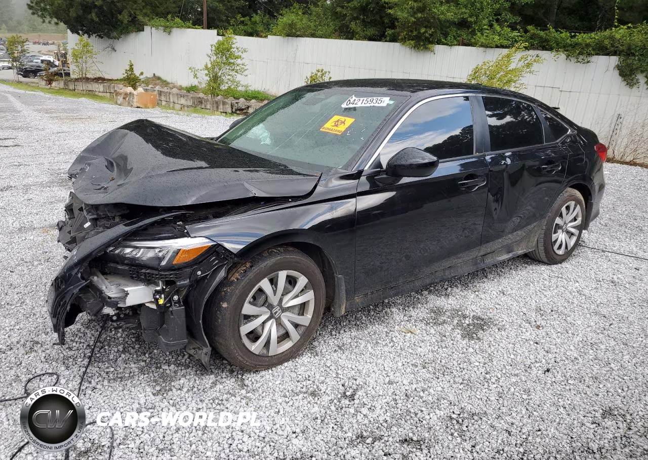 2022 Honda Civic Lx VIN:2HGFE2F2XNH531498 - 1