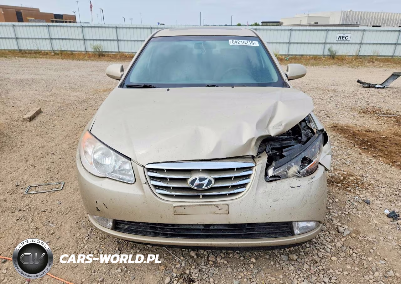 2010 Hyundai Elantra Gls VIN:KMHDU4AD1AU067937 - 5
