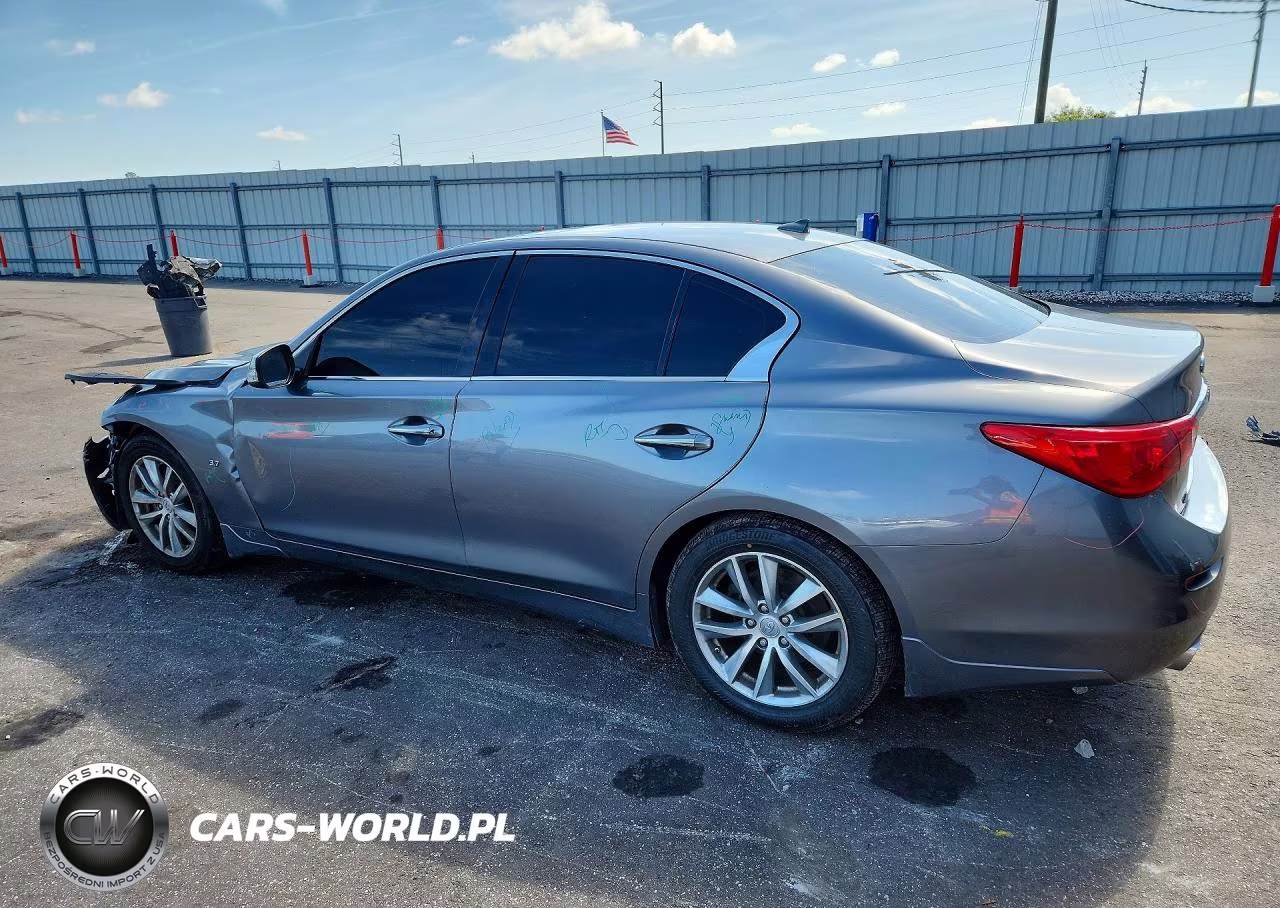 2015 Infiniti Q50 Premium VIN:JN1BV7AP3FM353187 - 2