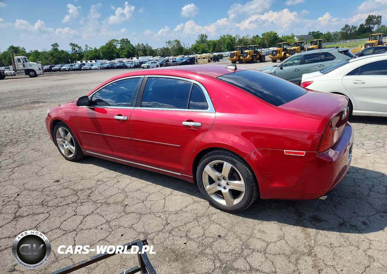 2012 Chevrolet Malibu 3Lt VIN:1G1ZF5E78CF238391 - 2