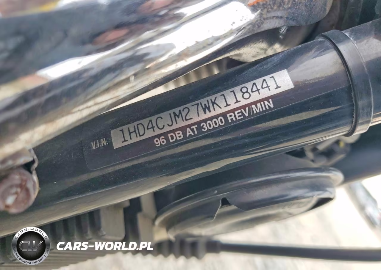 1998 Harley-Davidson Xl883 C VIN:1HD4CJM27WK118441 - 9