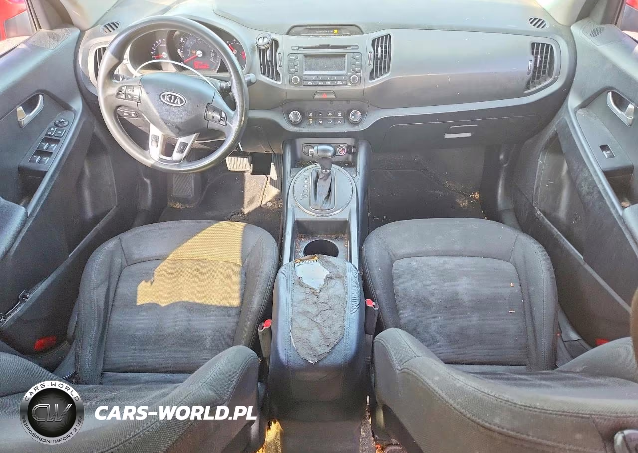 2011 Kia Sportage Lx VIN:KNDPB3A28B7059737 - 8