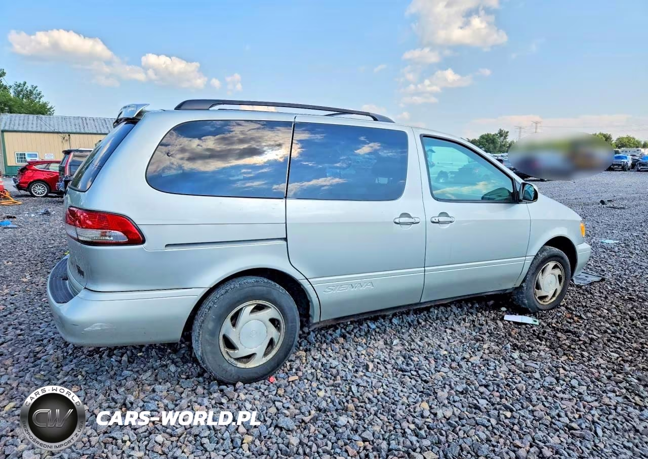2003 Toyota Sienna Le VIN:4T3ZF13C43U554997 - 3