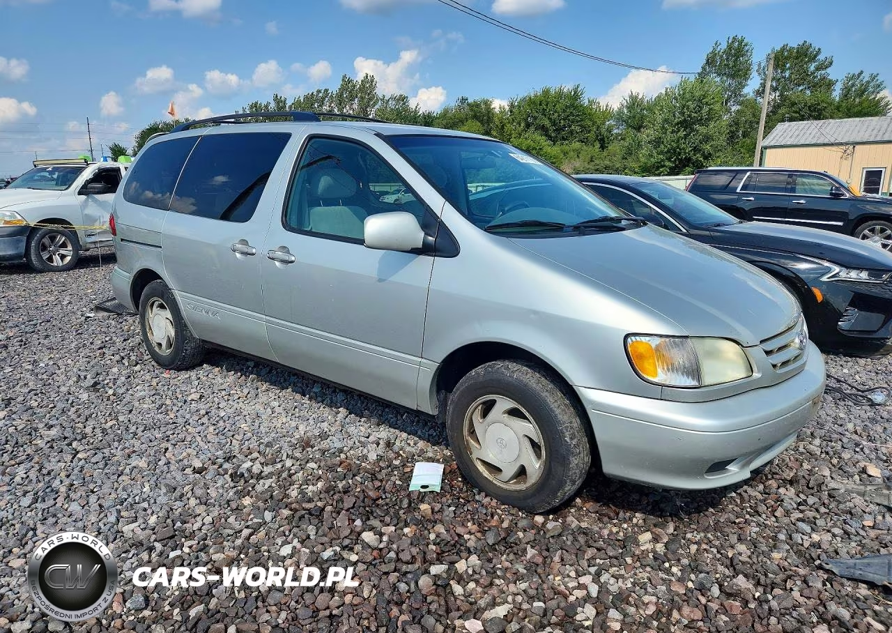 2003 Toyota Sienna Le VIN:4T3ZF13C43U554997 - 4
