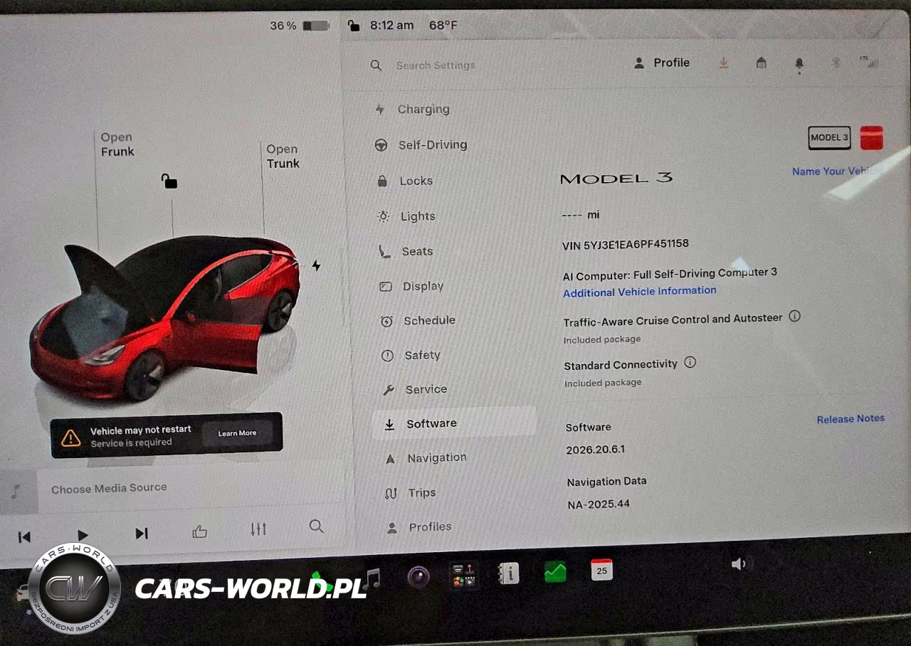 2023 Tesla Model 3 VIN:5YJ3E1EA6PF451158 - 9