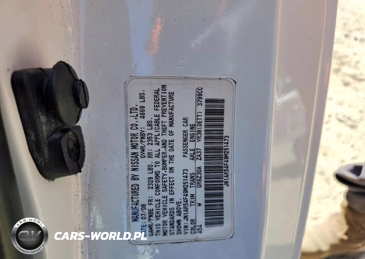 2009 Nissan Gt-R Premium VIN:JN1AR54F49M251473 - 12