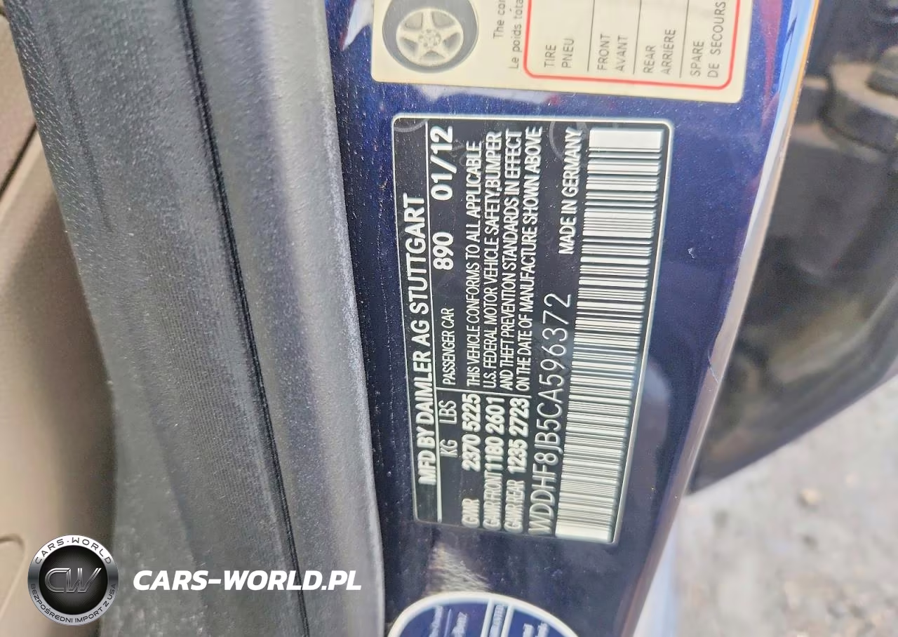 2012 Mercedes-Benz E 350 4Matic VIN:WDDHF8JB5CA596372 - 12