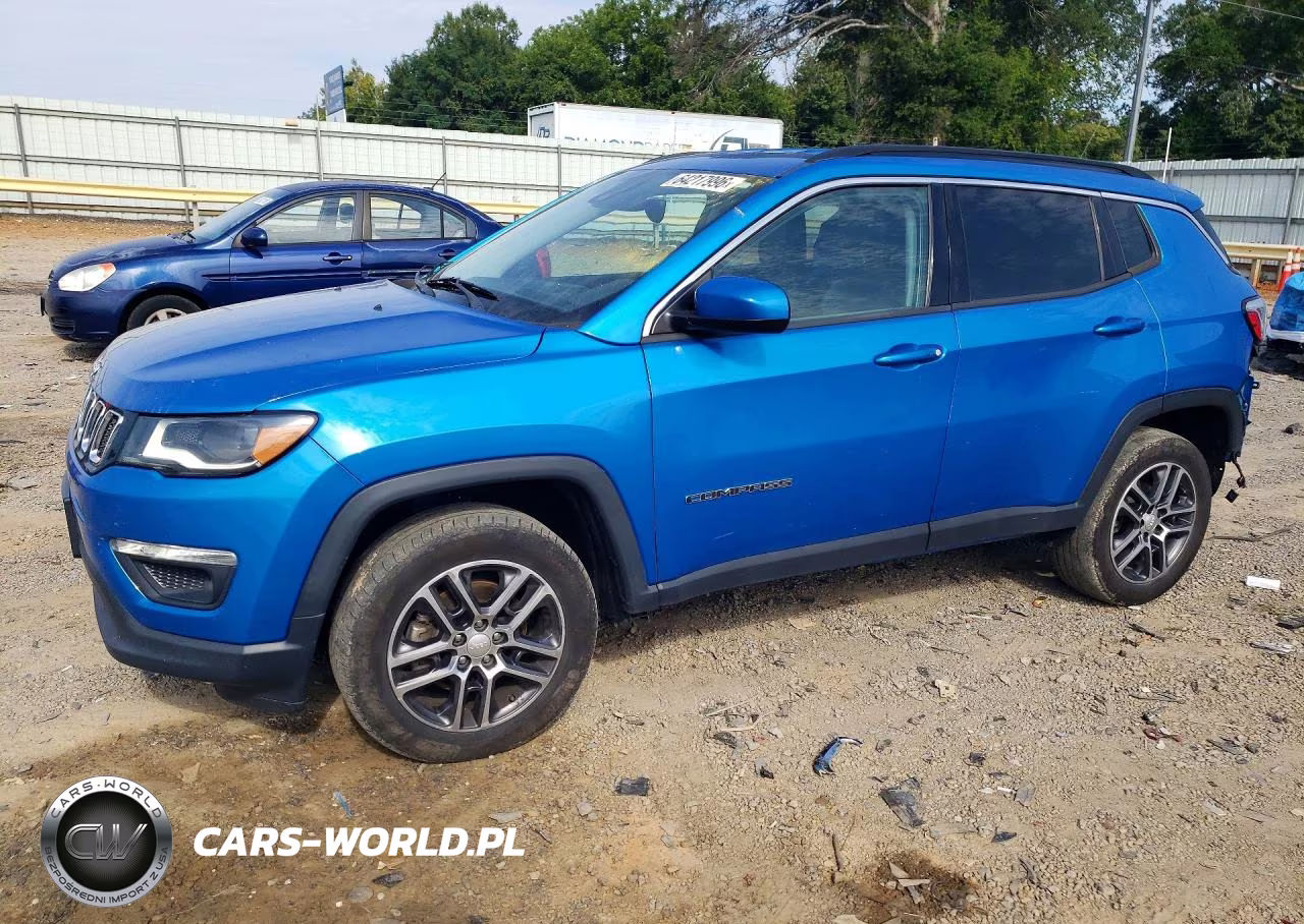 2017 Jeep Compass Latitude VIN:3C4NJDBB3HT631557 - 1