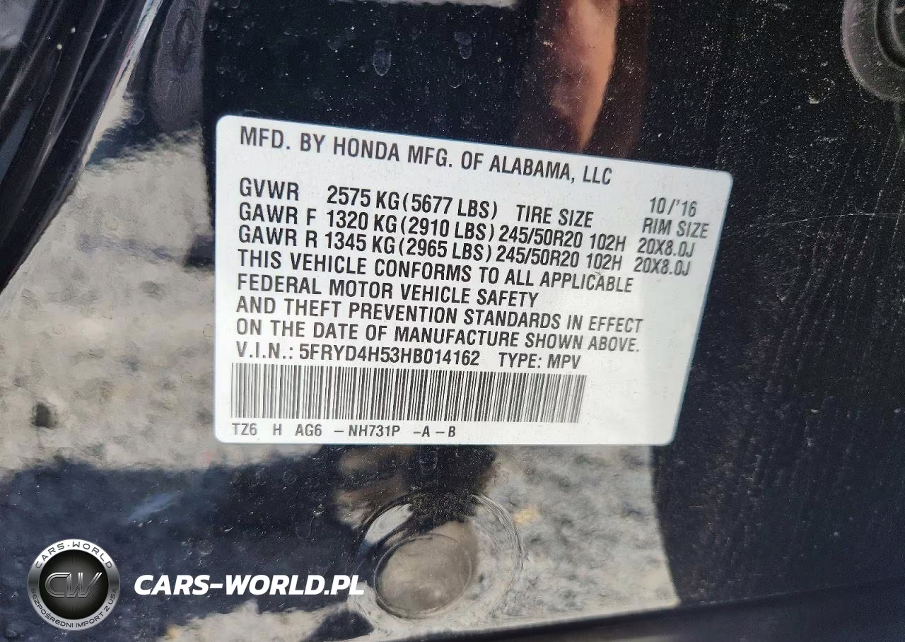 2017 Acura Mdx Technology VIN:5FRYD4H53HB014162 - 13
