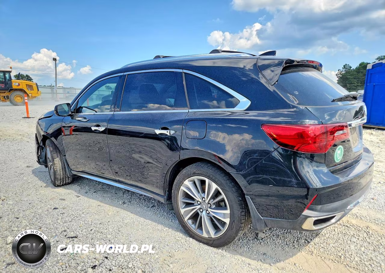 2017 Acura Mdx Technology VIN:5FRYD4H53HB014162 - 2