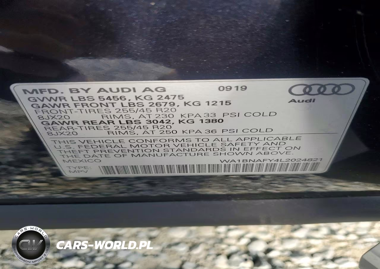2020 Audi Q5 Premium Plus VIN:WA1BNAFY4L2024821 - 13