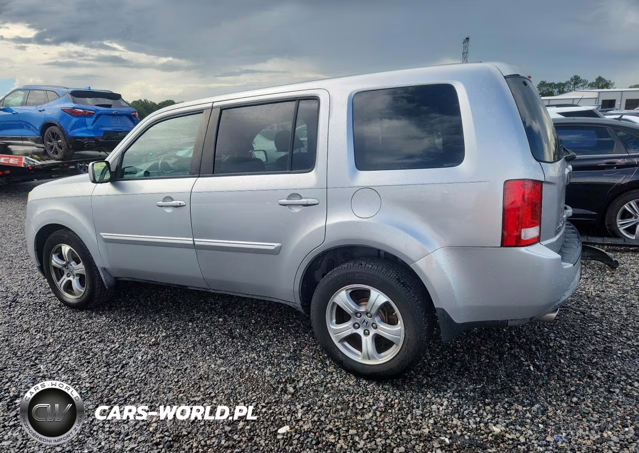 2013 Honda Pilot Exl VIN:5FNYF3H53DB013710 - 2
