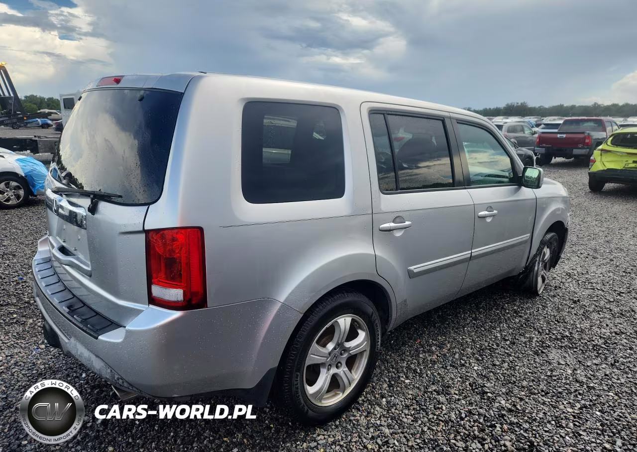 2013 Honda Pilot Exl VIN:5FNYF3H53DB013710 - 3