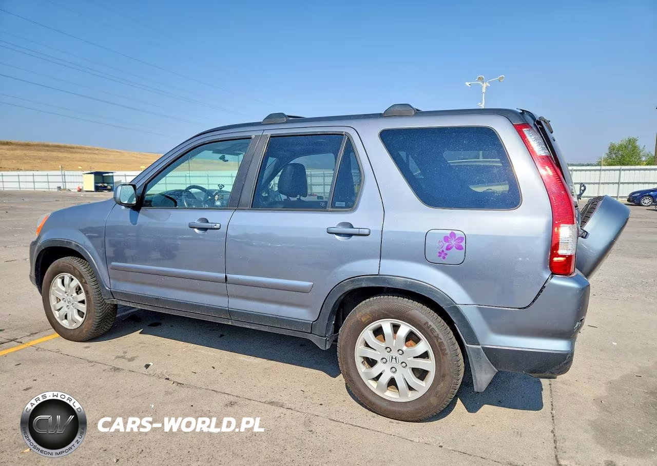 2006 Honda Cr-V Se VIN:JHLRD78916C009775 - 2