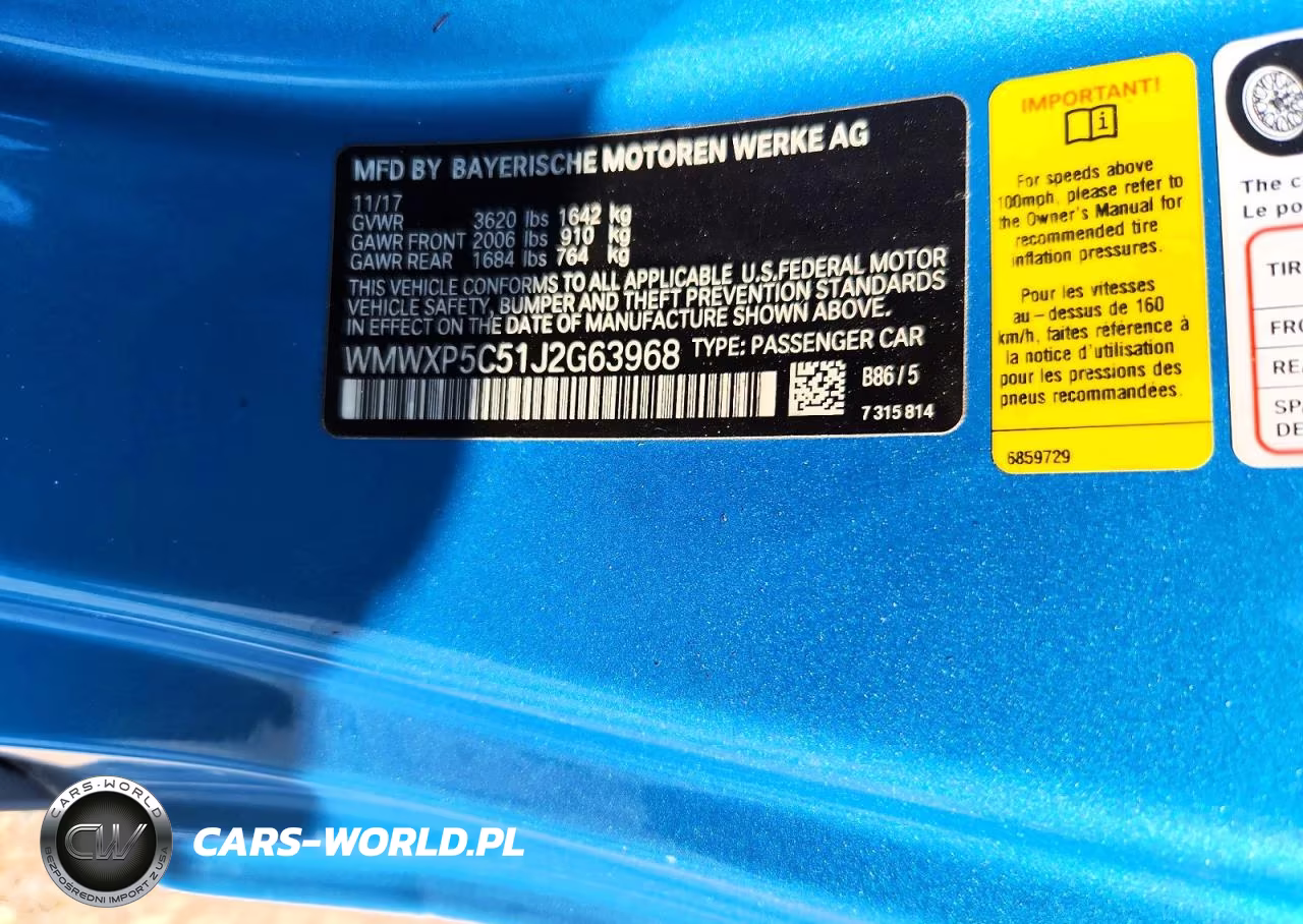 2018 Mini Cooper VIN:WMWXP5C51J2G63968 - 13