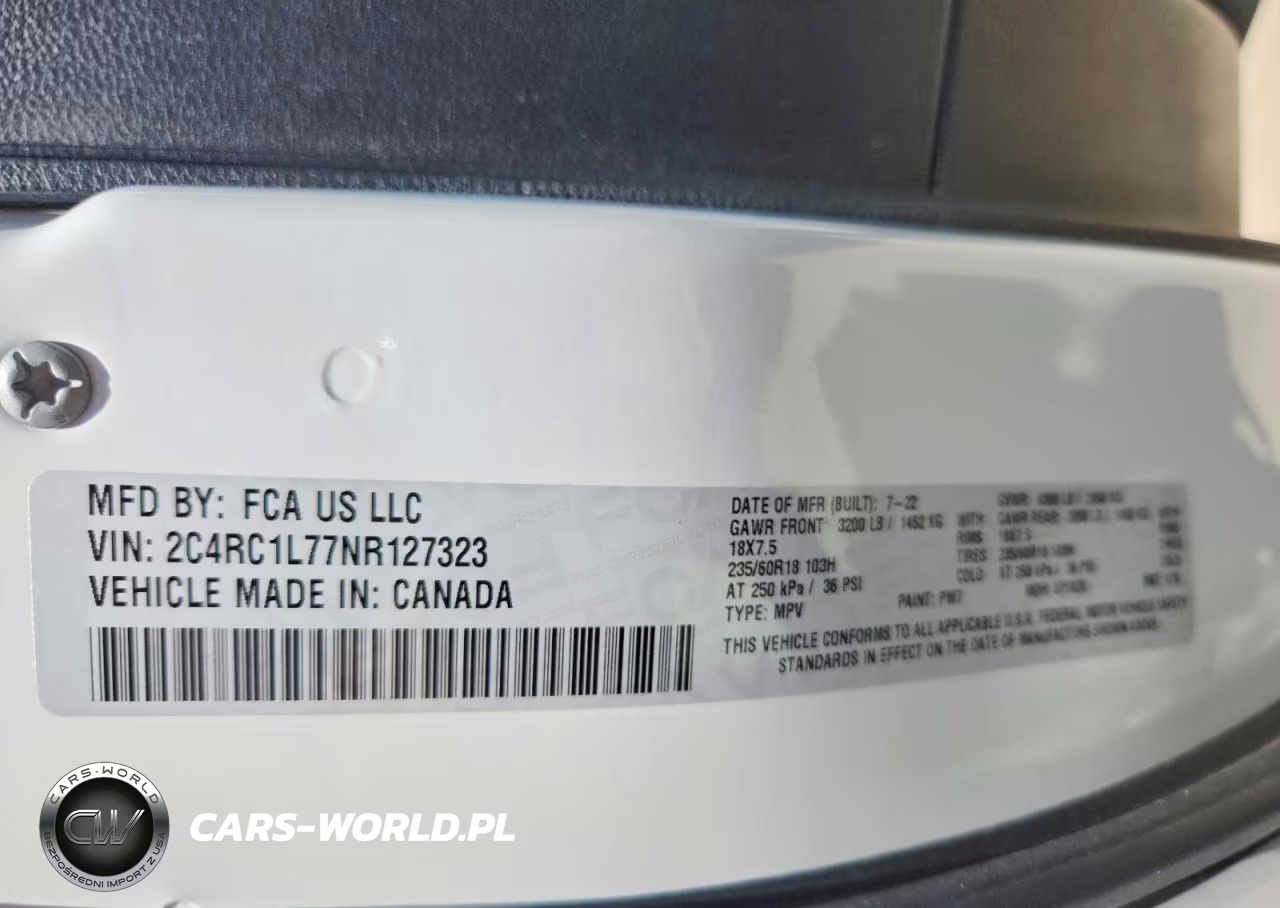 2022 Chrysler Pacifica Hybrid Touring L VIN:2C4RC1L77NR127323 - 13