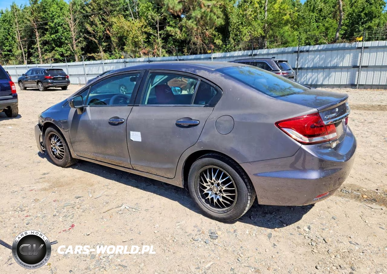 2015 Honda Civic Lx VIN:19XFB2F56FE242438 - 2