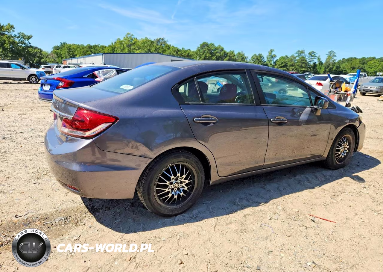 2015 Honda Civic Lx VIN:19XFB2F56FE242438 - 3