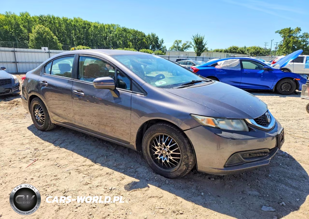 2015 Honda Civic Lx VIN:19XFB2F56FE242438 - 4