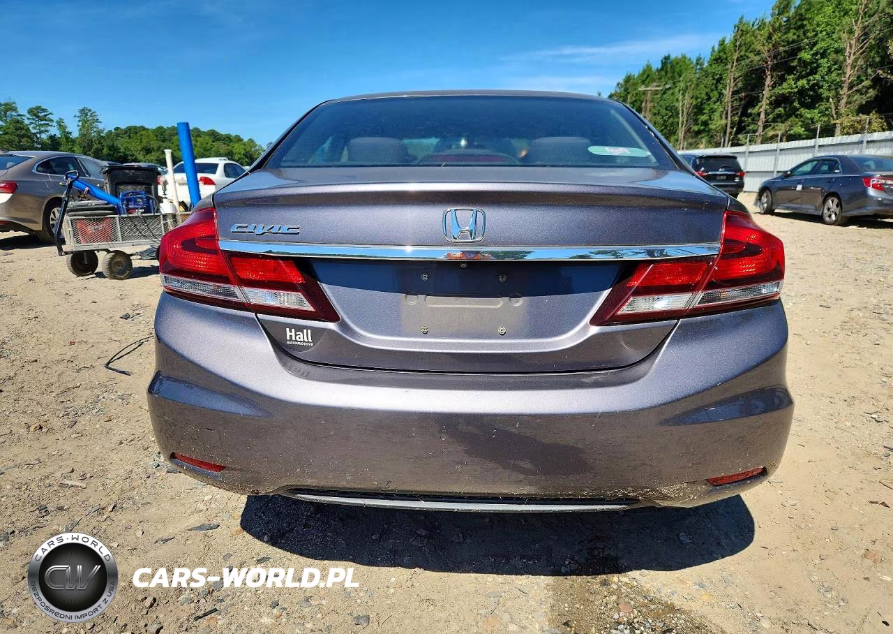 2015 Honda Civic Lx VIN:19XFB2F56FE242438 - 6