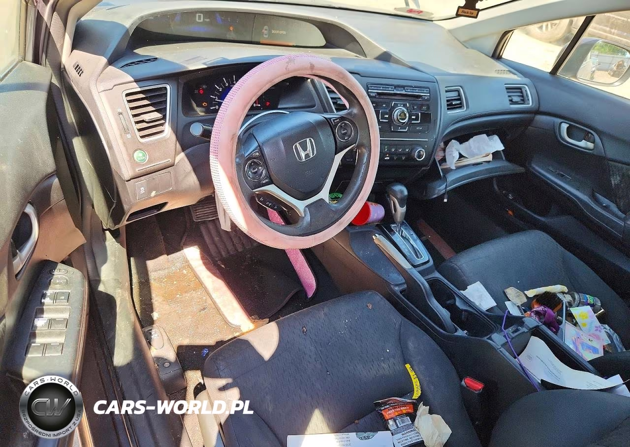 2015 Honda Civic Lx VIN:19XFB2F56FE242438 - 8